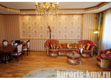 Санаторий «Целебный Нарзан» Кисловодск  2-местный 2-комнатный королевский люкс